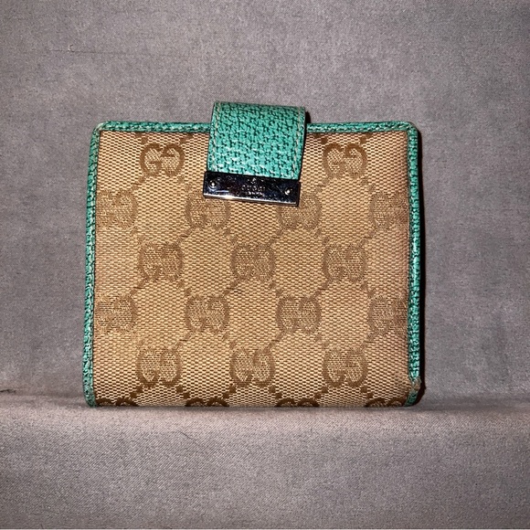 Gucci Handbags - Authentic GUCCI Monogram Leather Bifold